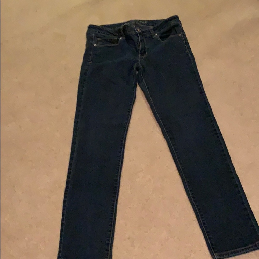American Eagle skinny straight leg jeans